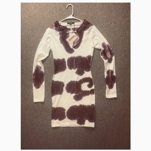 Animal Print Midi Dress from Misguided